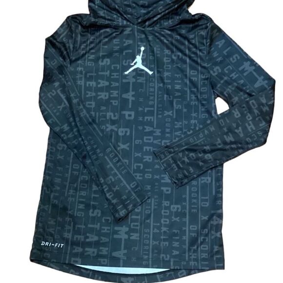 Nike Jordan jumpman Hoodie Top Dri-fit Top Small - Picture 6 of 8